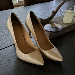 J crew satin pump